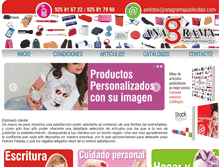 Tablet Screenshot of anagramapublicidad.com